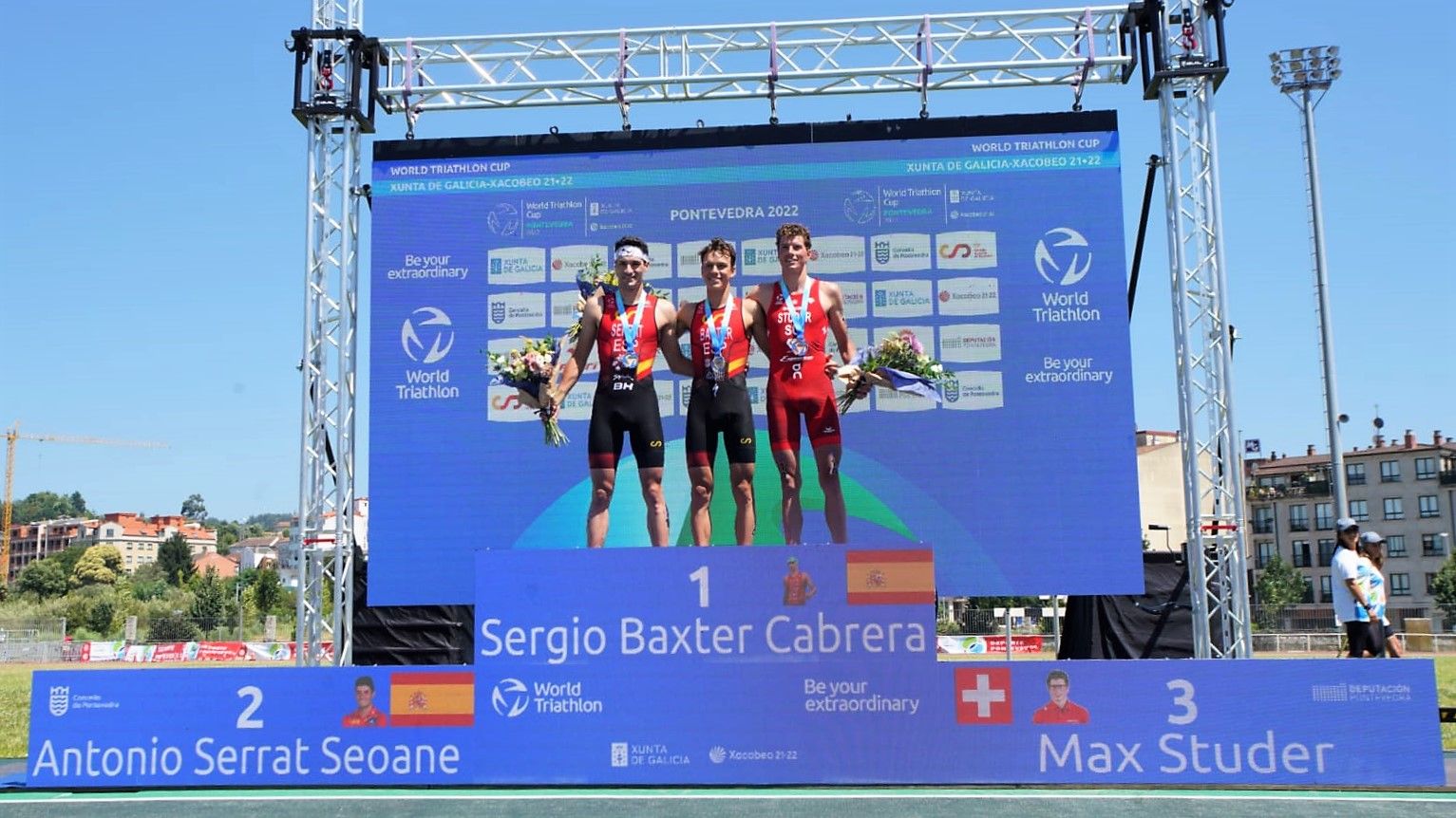 Oro para Sergio Baxter y plata para Antonio Serrat en la Copa del Mundo de Pontevedra Xacobeo 21-22
