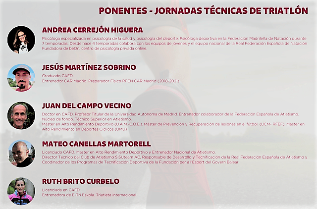 Todo listo para las Jornadas Técnicas de Triatlón 2023, el próximo 5 de noviembre