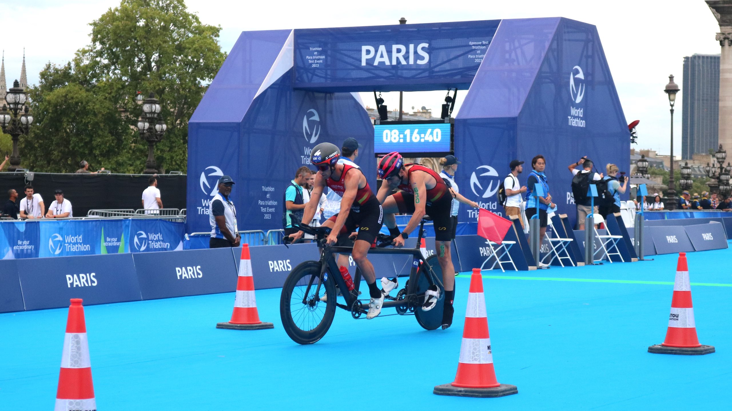 Los Narejos acoge la última concentración del año de nuestro Triatlón Paralímpico