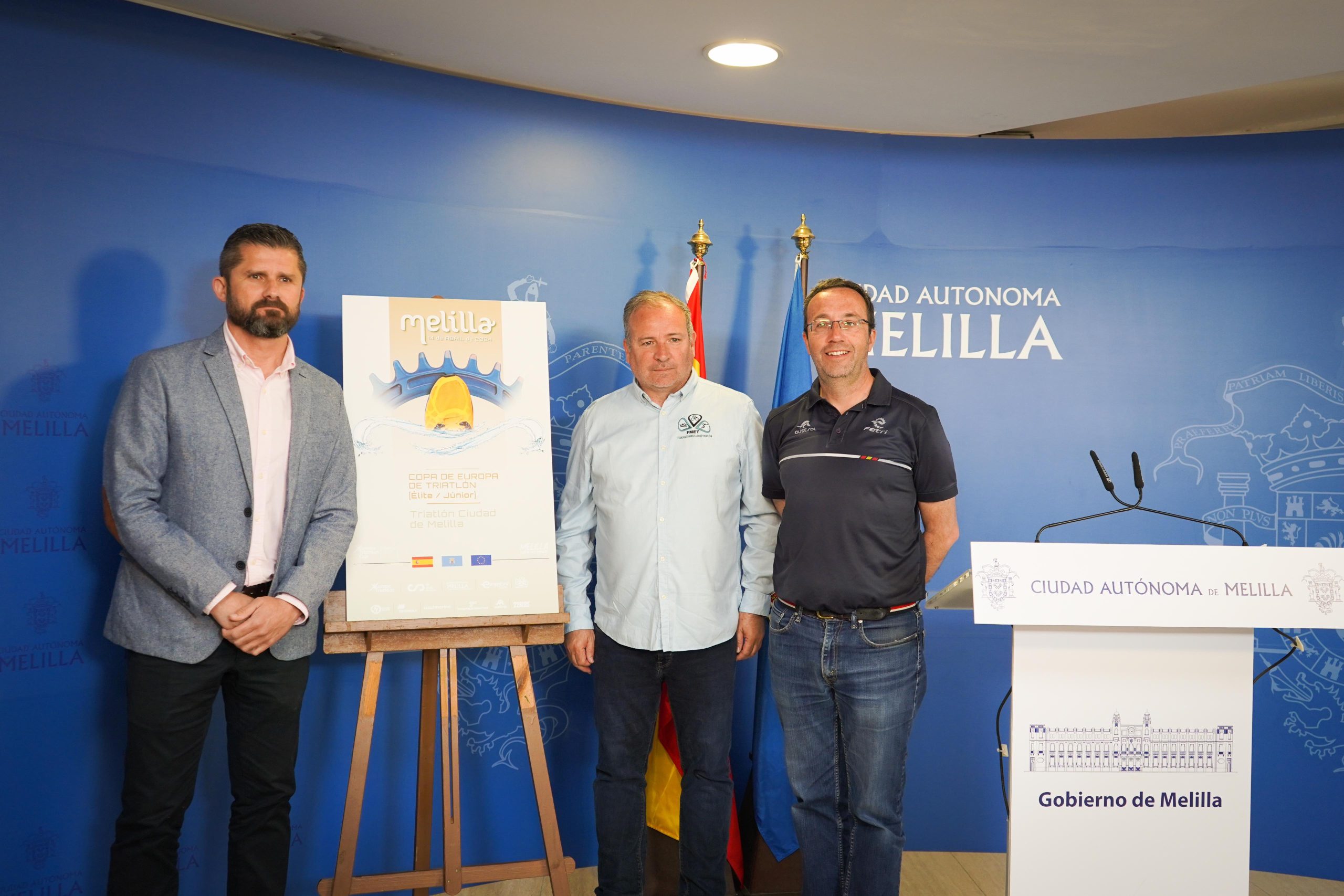La Copa de Europa de Triatlón élite y júnior presenta en Melilla deportistas de 23 países el domingo 14 de abril