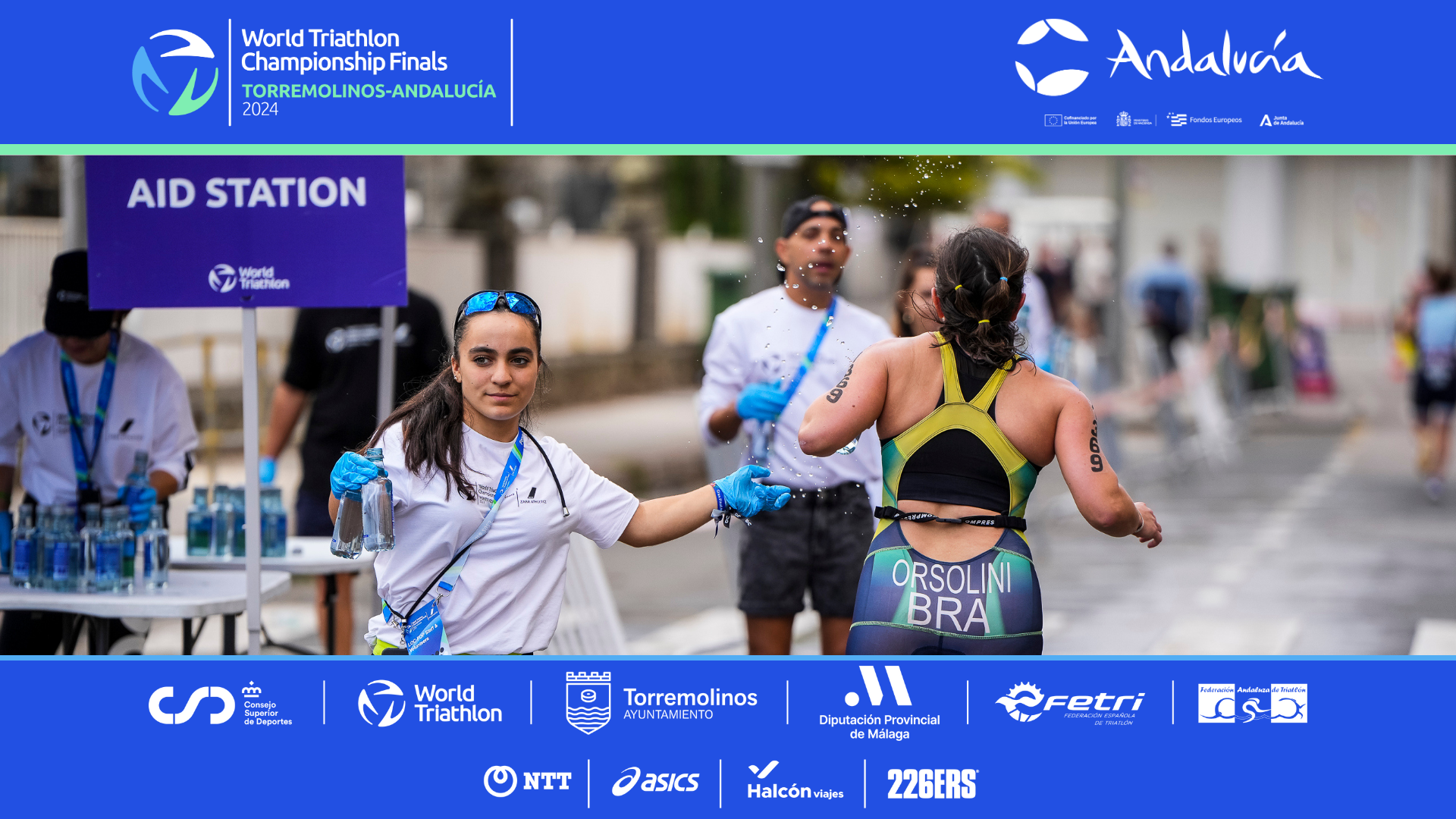 Abierta la campaña de voluntariado para la Final del Campeonato del Mundo de Triatlón Torremolinos-Andalucía