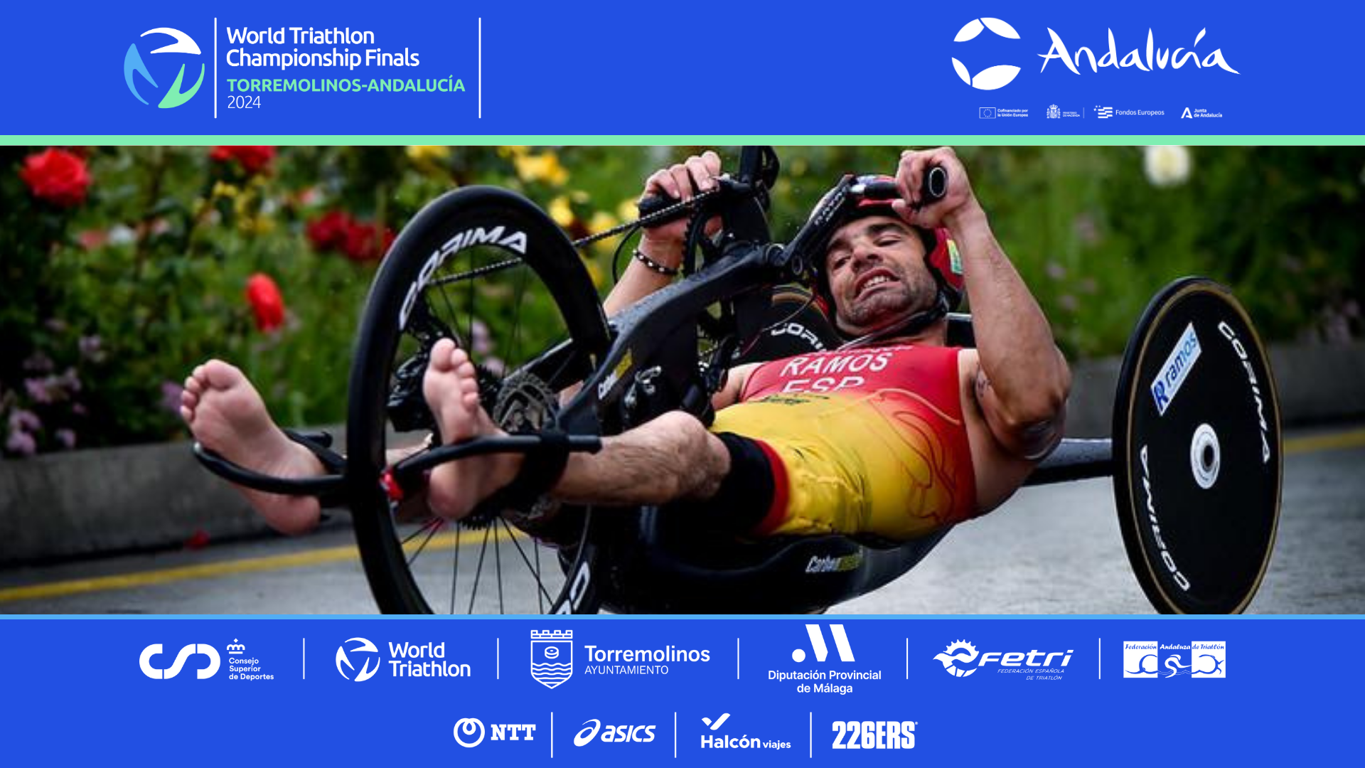 José Cristóbal Ramos: «Invito a todo el mundo a participar en la Final Torremolinos-Andalucía. No va a defraudar, el sitio es espectacular para este evento».