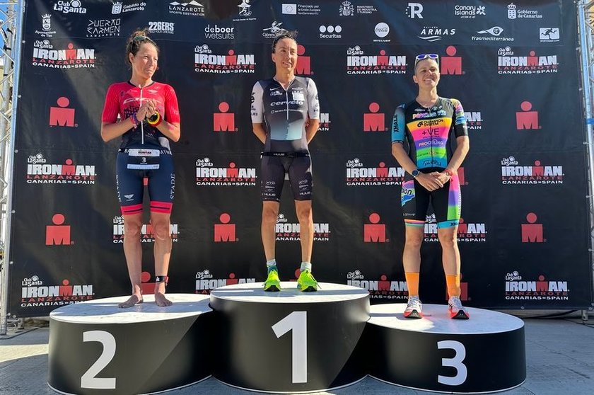 Anne Haug y Kenneth Vandendriessche se impusieron en el Club La Santa IRONMAN Lanzarote