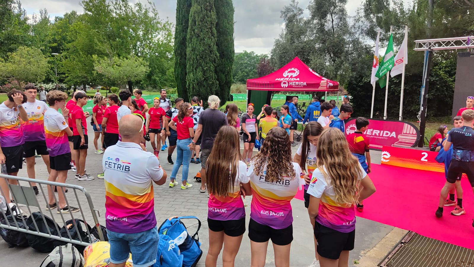 Las selecciones autonómicas de Triatlón llegan a Mérida para disputar los campeonatos nacionales en Edad Escolar CSD CESA y por Autonomías