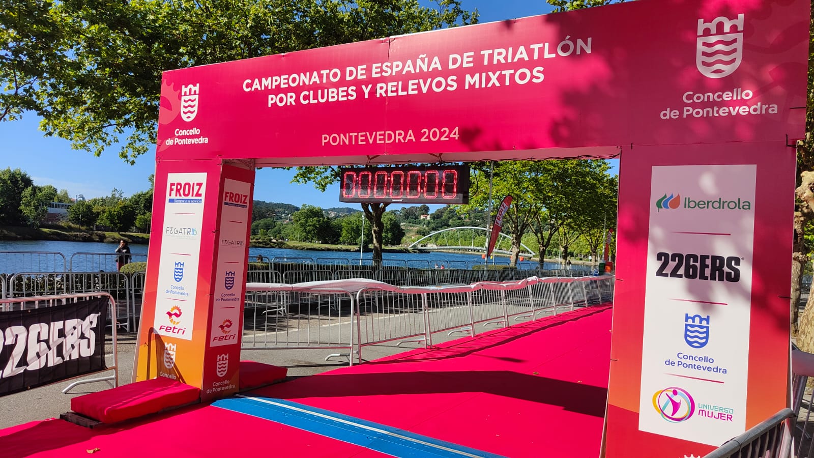 Todo listo en Pontevedra para el cierre de las Ligas Iberdrola y Nacional de Clubes de Triatlón