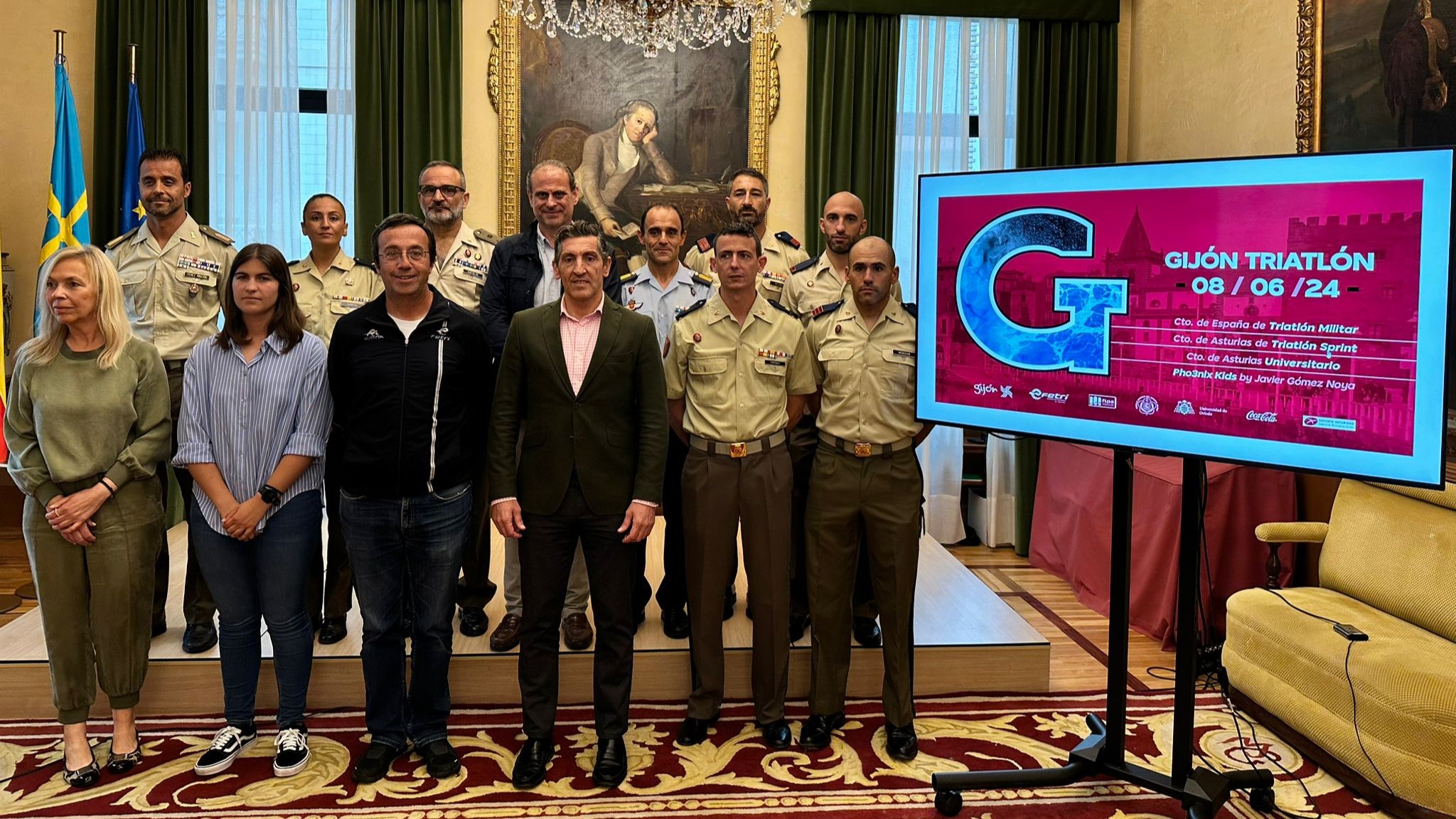 El mejor triatlón vuelve a Gijón con el Campeonato de España Militar y el Campeonato de Asturias distancia Sprint