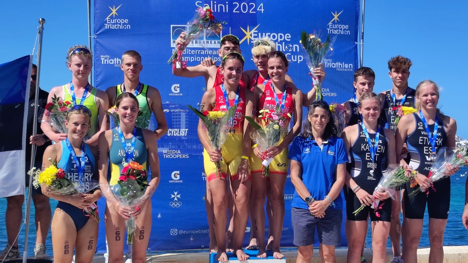 Triunfos y medallas para la Triarmada en Malta