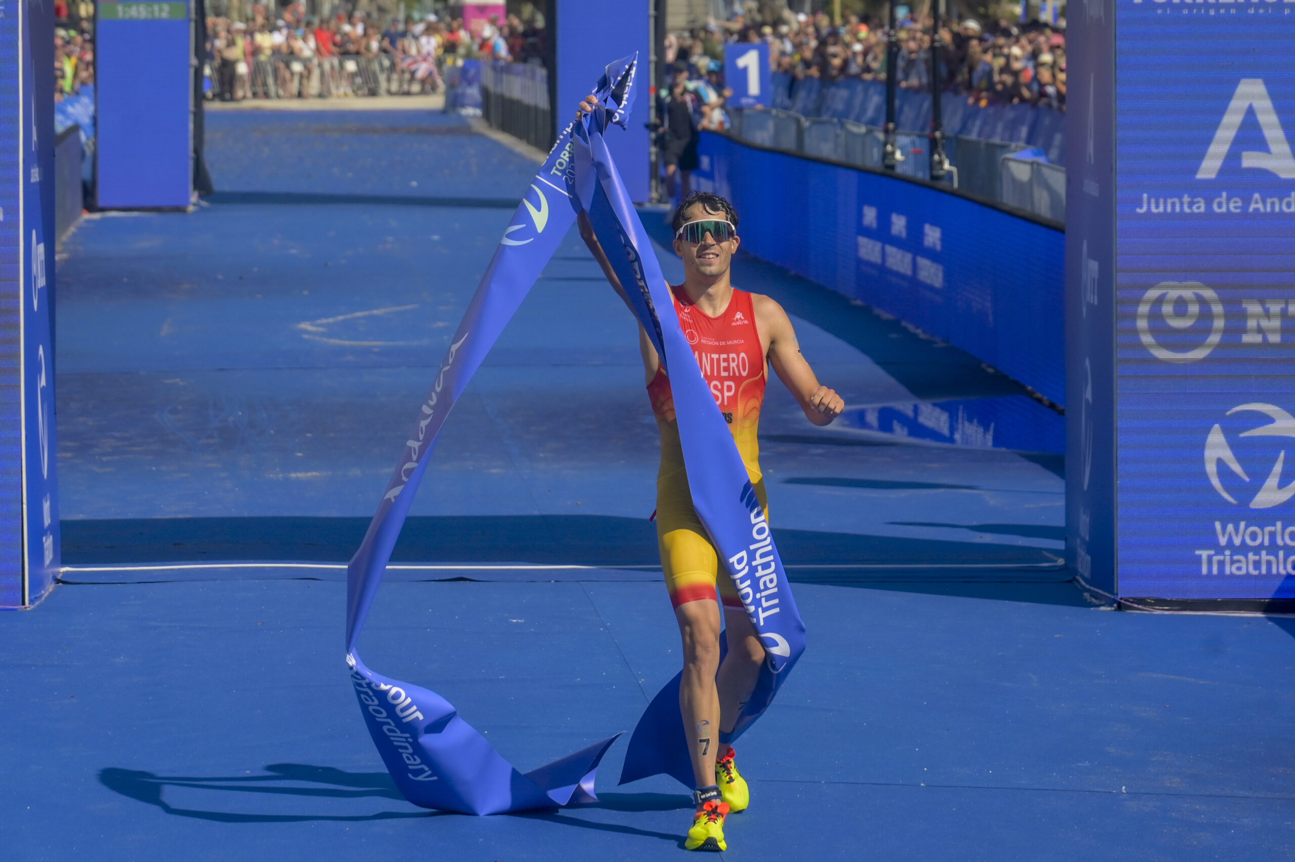 David Cantero, campeón del Mundo Sub 23 de Triatlón