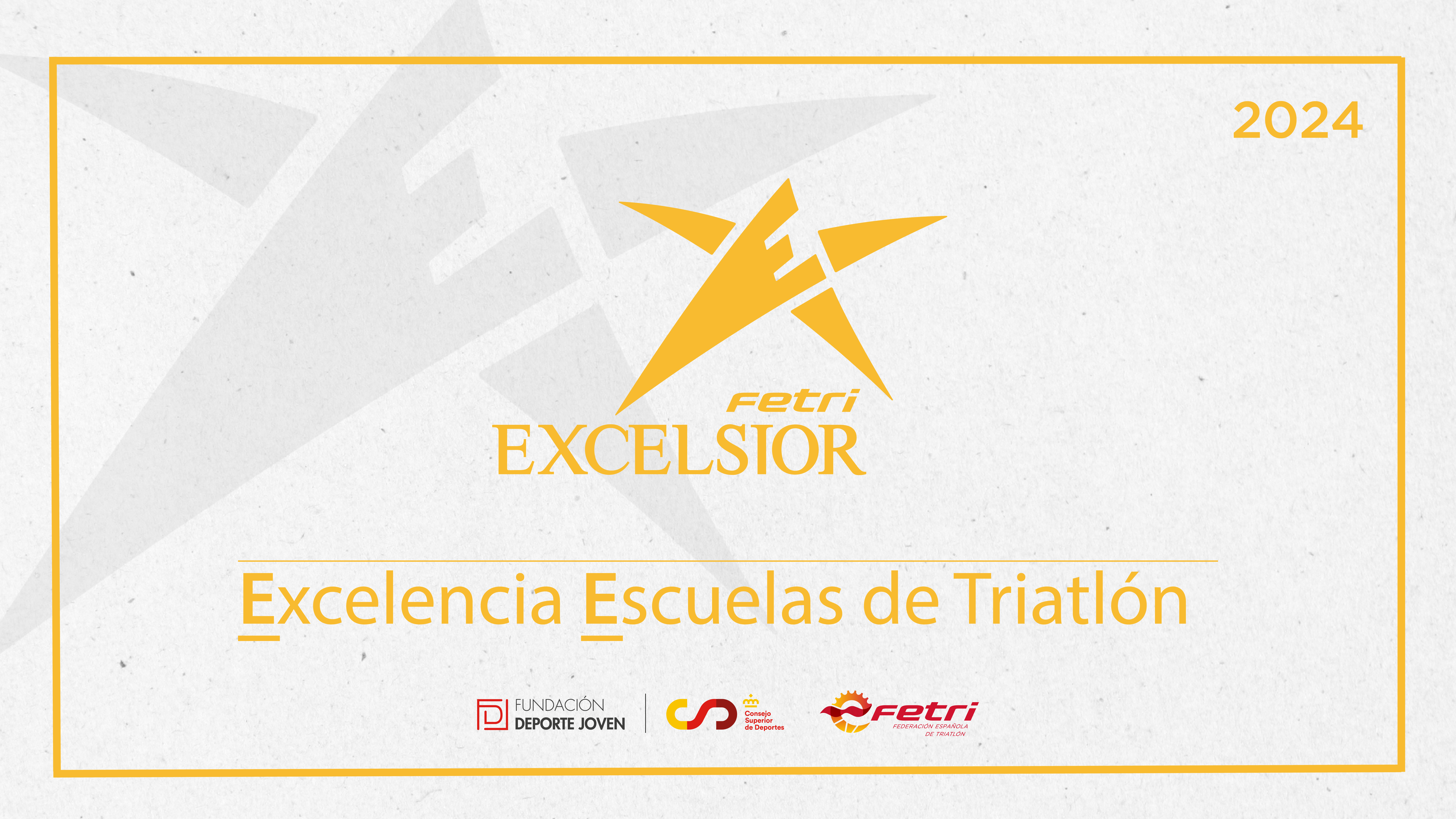Preparada la III Gala Excelencia Escuelas de Triatlón