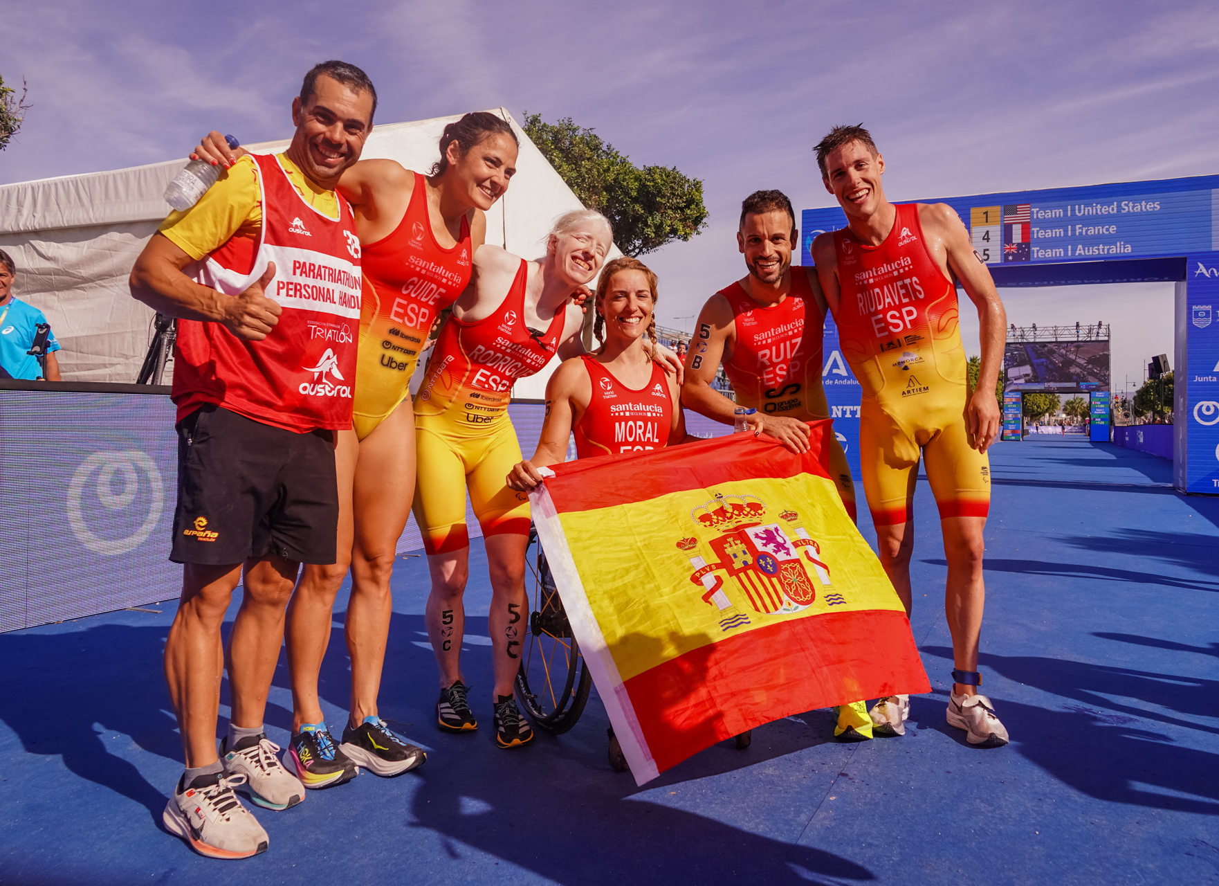 La primera concentración del año de la selección paralímpica, en el CAR Región de Murcia