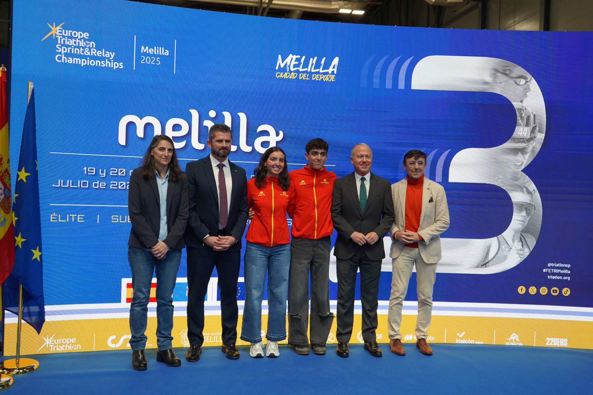 El Campeonato de Europa de Triatlón Sprint será la guinda de las actividades de ‘Melilla, Ciudad del Deporte’ en 2025