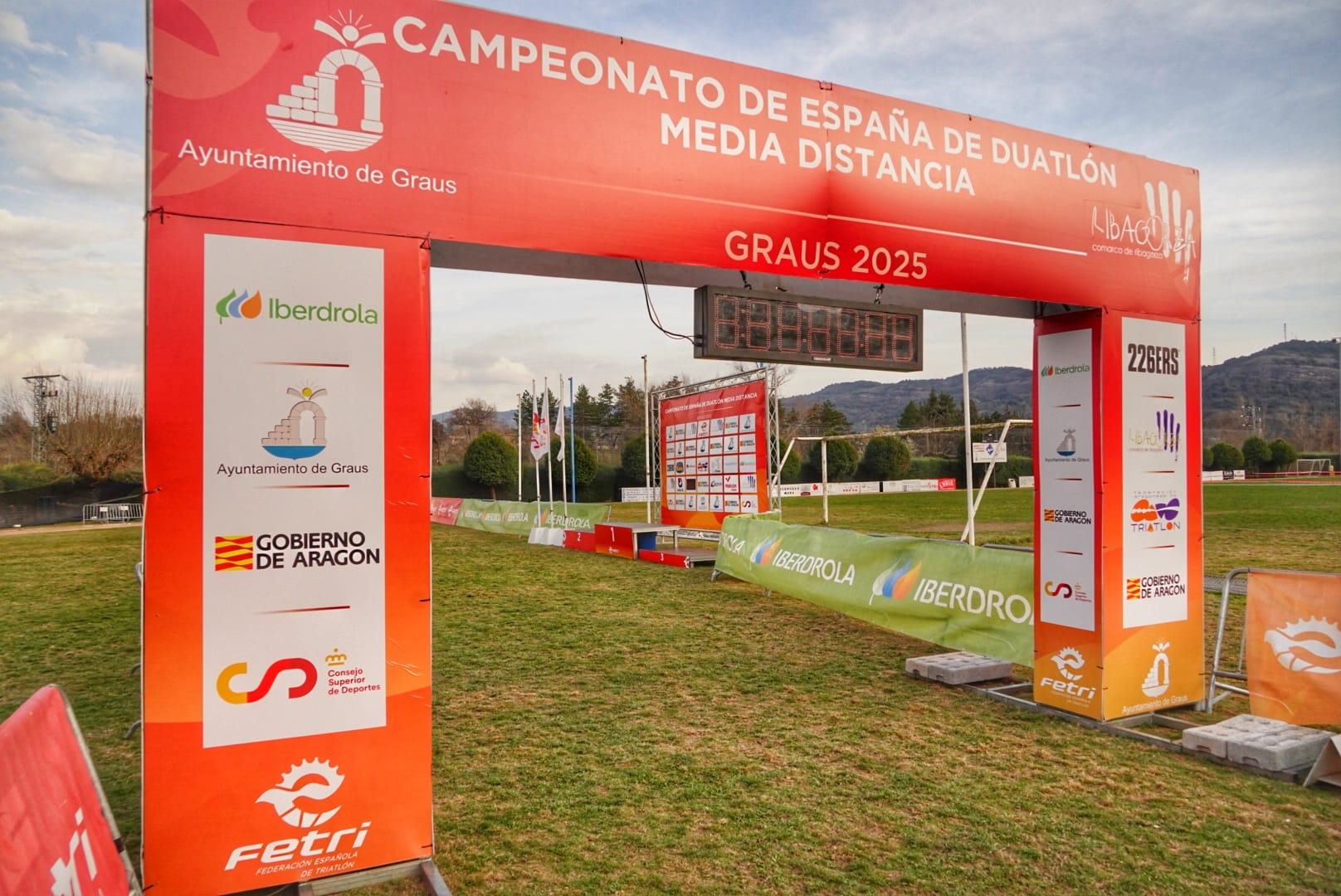 Todo listo en Graus para el Campeonato de España de Duatlón MD 2025