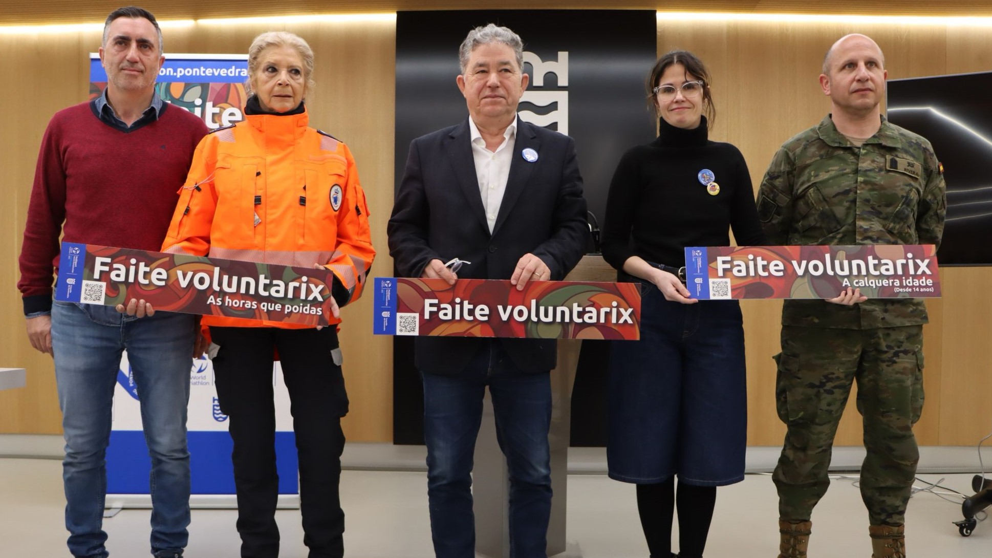 El voluntariado del Mundial Multisport dejará, como siempre, “el listón de Pontevedra muy alto”
