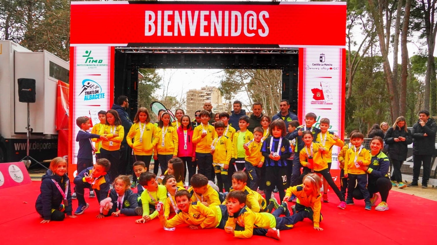 La cantera del Triatlón Albacete Res estrena los circuitos de carrera de las jornadas finales de la Liga Nacional de Duatlón