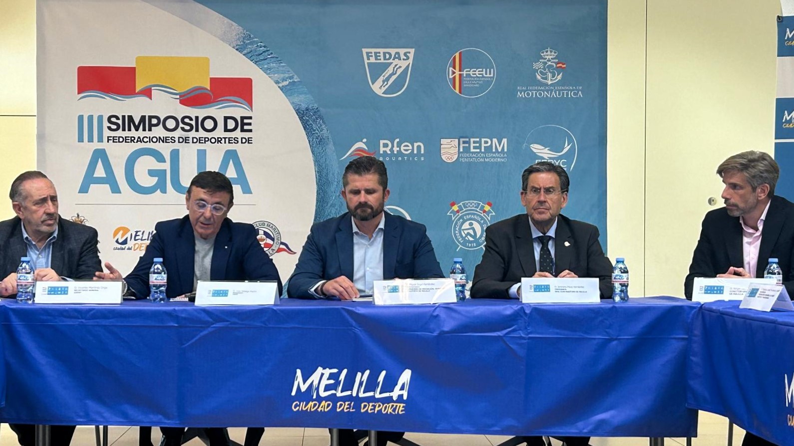 ADESP reúne en Melilla a todas las Federaciones Españolas de Deportes de Agua