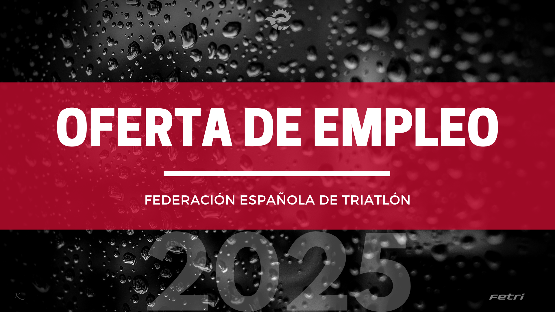 La Federación Española de Triatlón (FETRI) busca incorporar talento creativo y comprometido