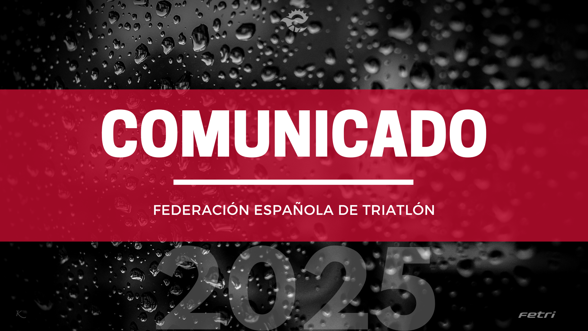 COMUNICADO OFICIAL DE LA FEDERACIÓN ESPAÑOLA DE TRIATLÓN