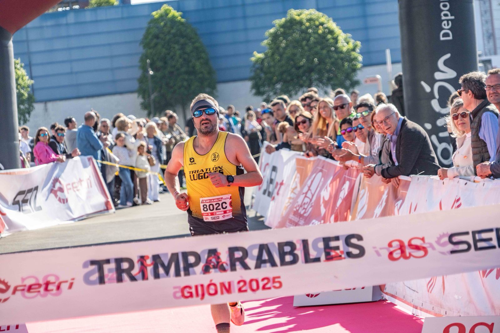 Trimparables se estrena en Gijón con una gran fiesta del deporte