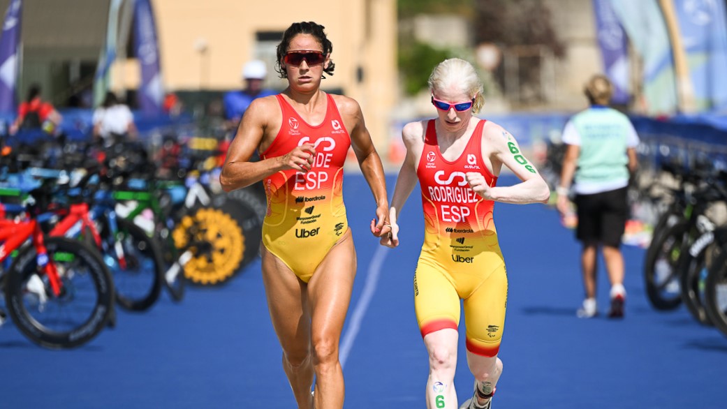 Cuatro medallas para nuestros triatletas paralímpicos en las Series Mundiales de Taranto