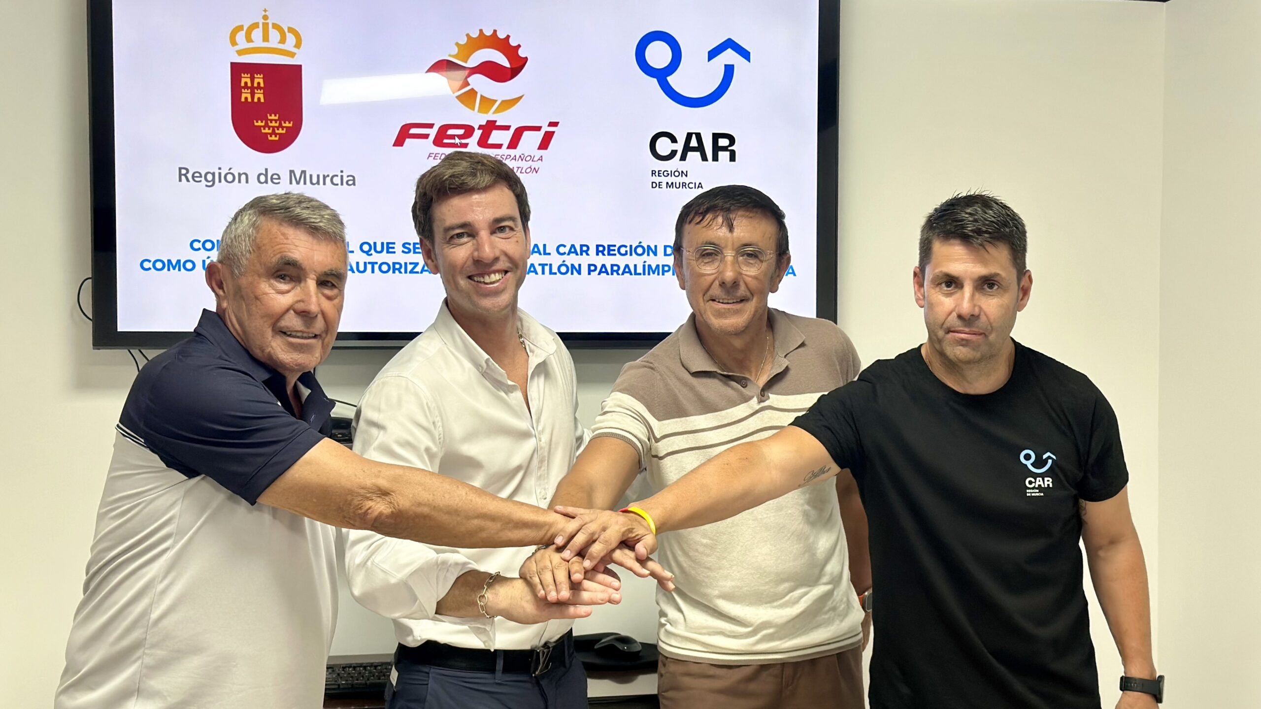 El CAR Región de Murcia se convierte en el único centro en España autorizado para el desarrollo del Triatlón Paralímpico