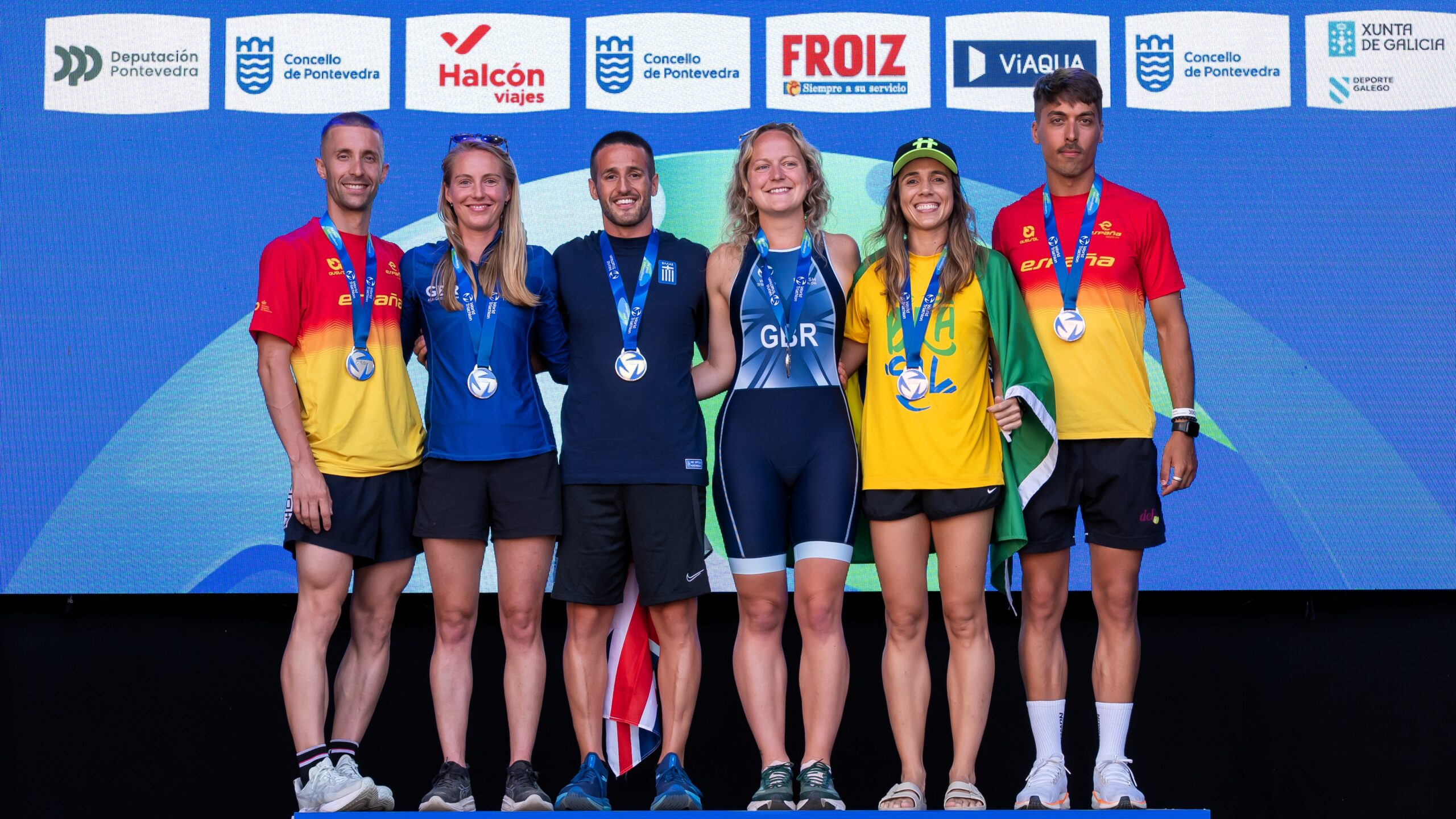 La Selección española de Grupos de Edad logró sus mejores resultados en Pontevedra