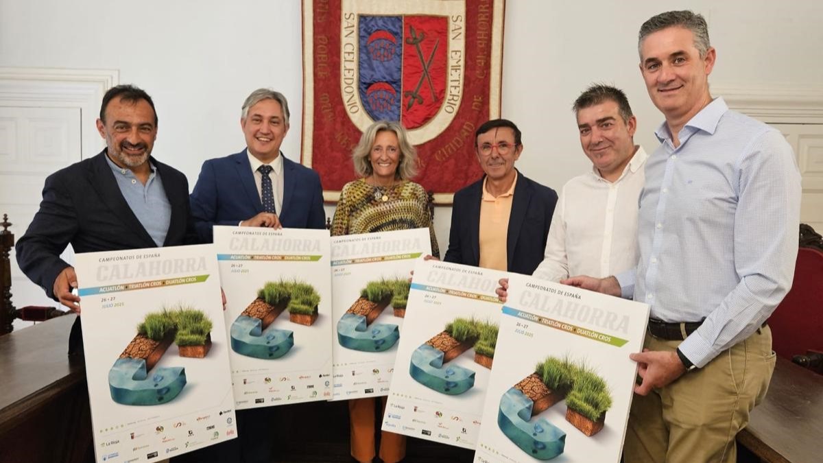 Calahorra está preparada para acoger el Campeonato de España de Triatlón y Duatlón Cros y Acuatlón los días 26 y 27 de julio
