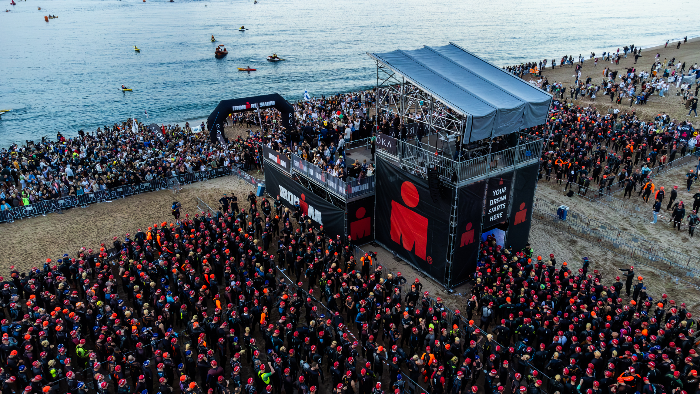 El IRONMAN Calella-Barcelona celebrará su decimoprimera edición con 3.200 participantes inscritos 