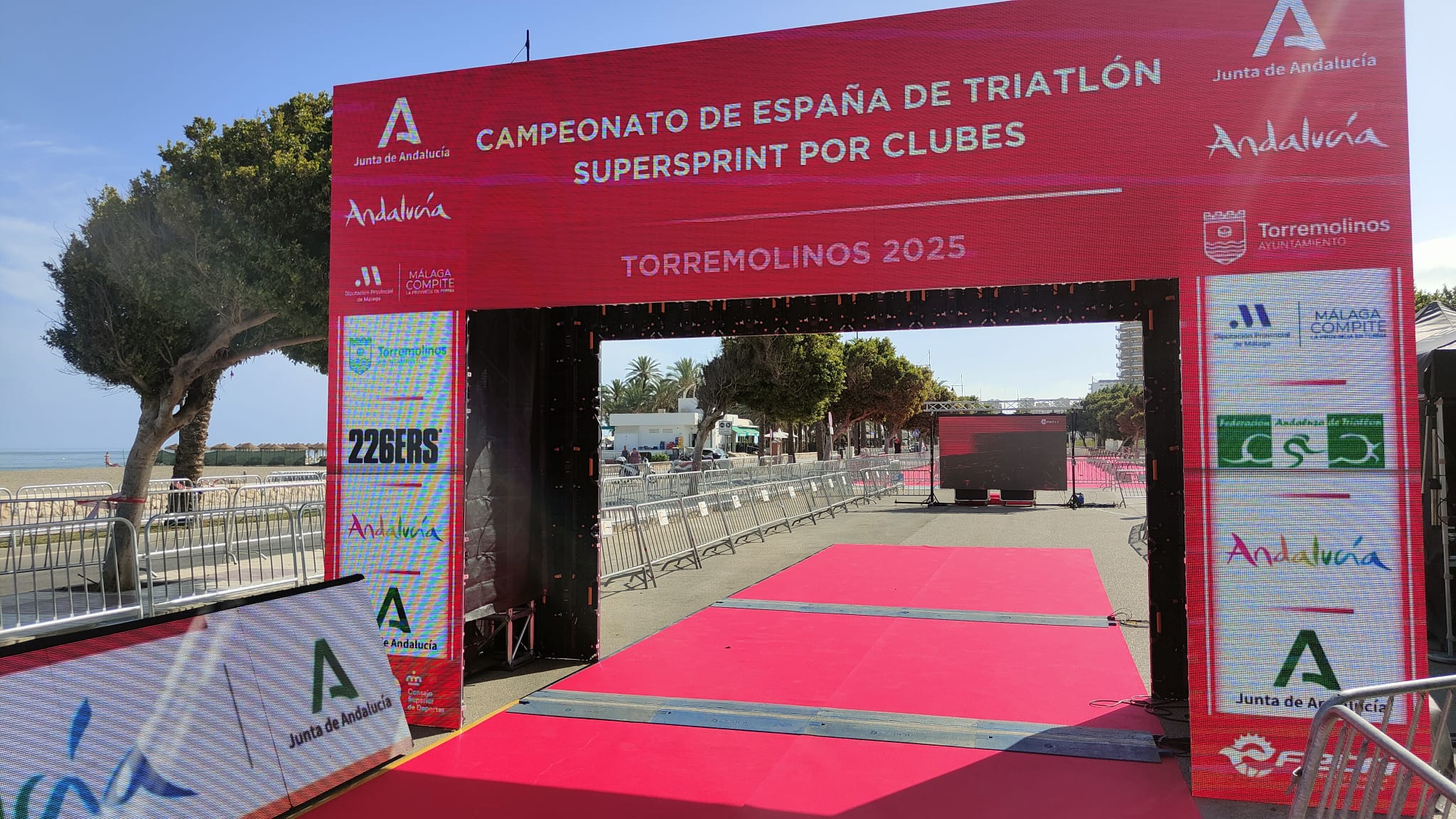 Todo listo en Torremolinos para el cierre de las ligas Iberdrola y Nacional de Triatlón