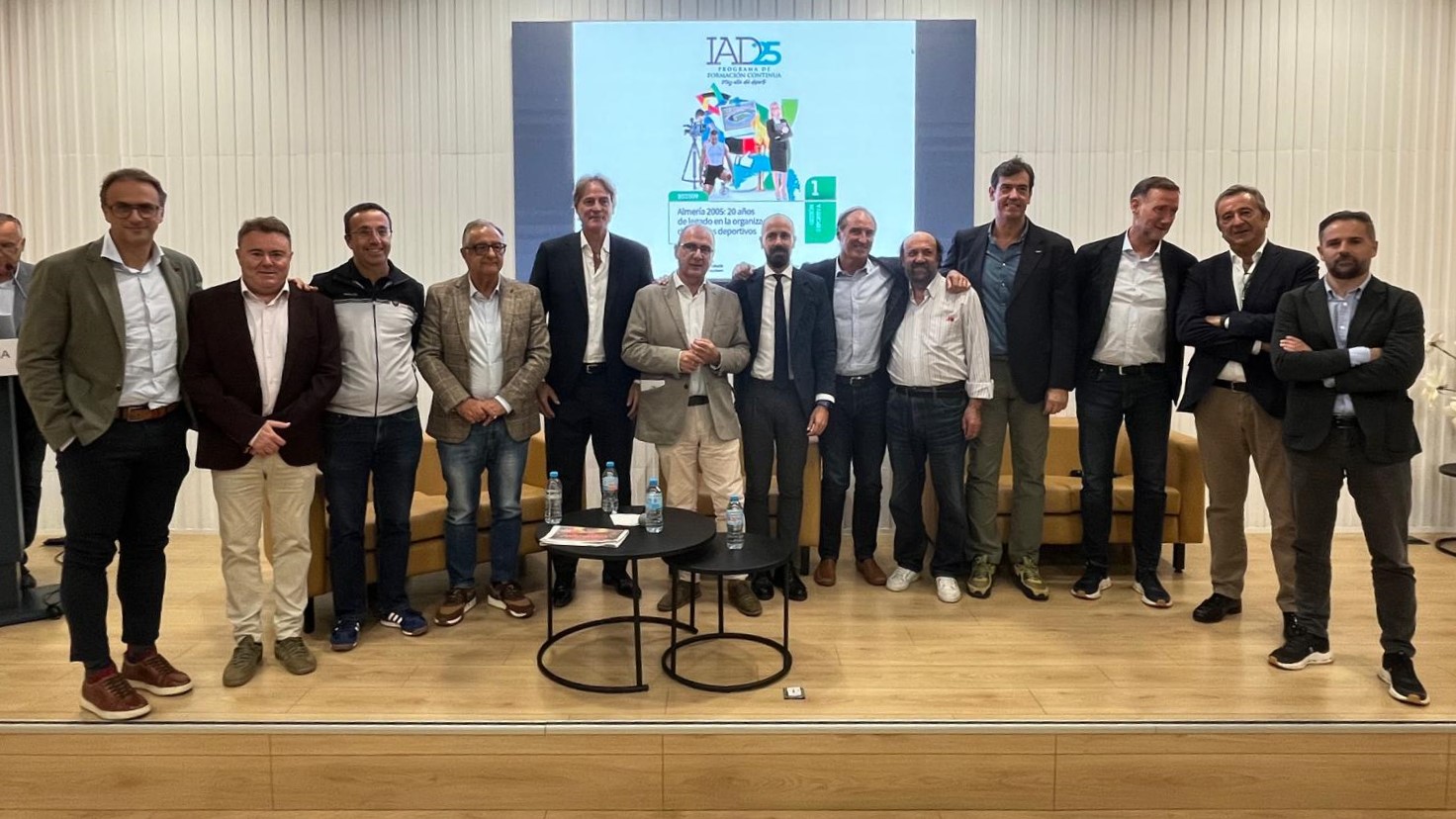 Jorge García, presente en el 20 aniversario de los Juegos Mediterráneos de Almería