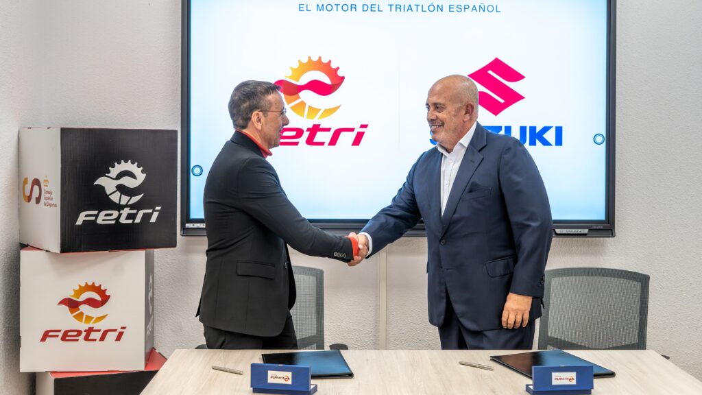 La Federación Española de Triatlón y Suzuki Ibérica firman el contrato más importante en la historia del triatlón español