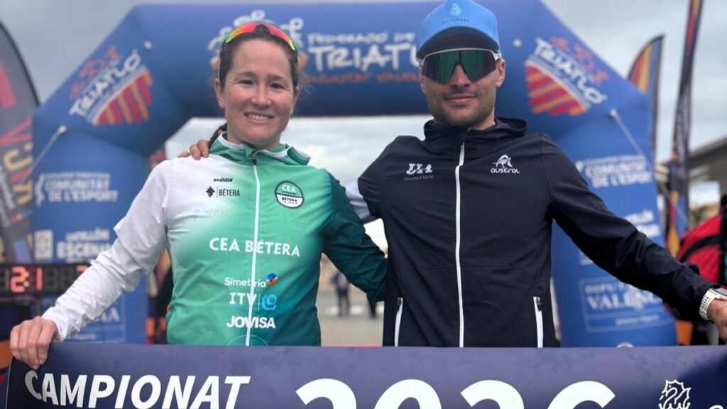 Roberto Sánchez y Noelia Juan, campeones autonómicos valencianos de Duatlón 2026