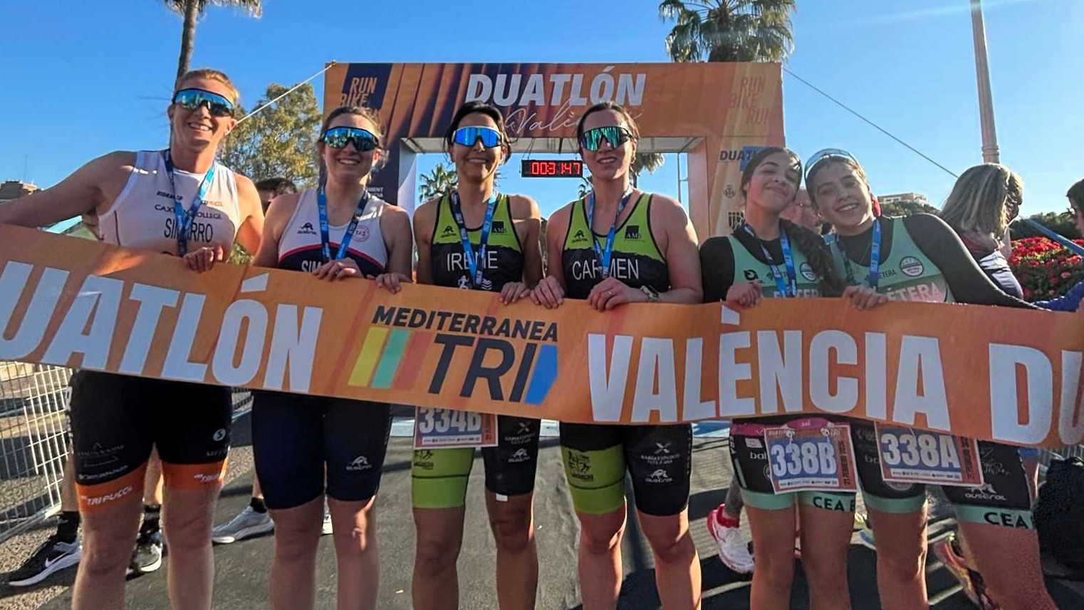 Un duatlón de vértigo en la Comunitat Valenciana