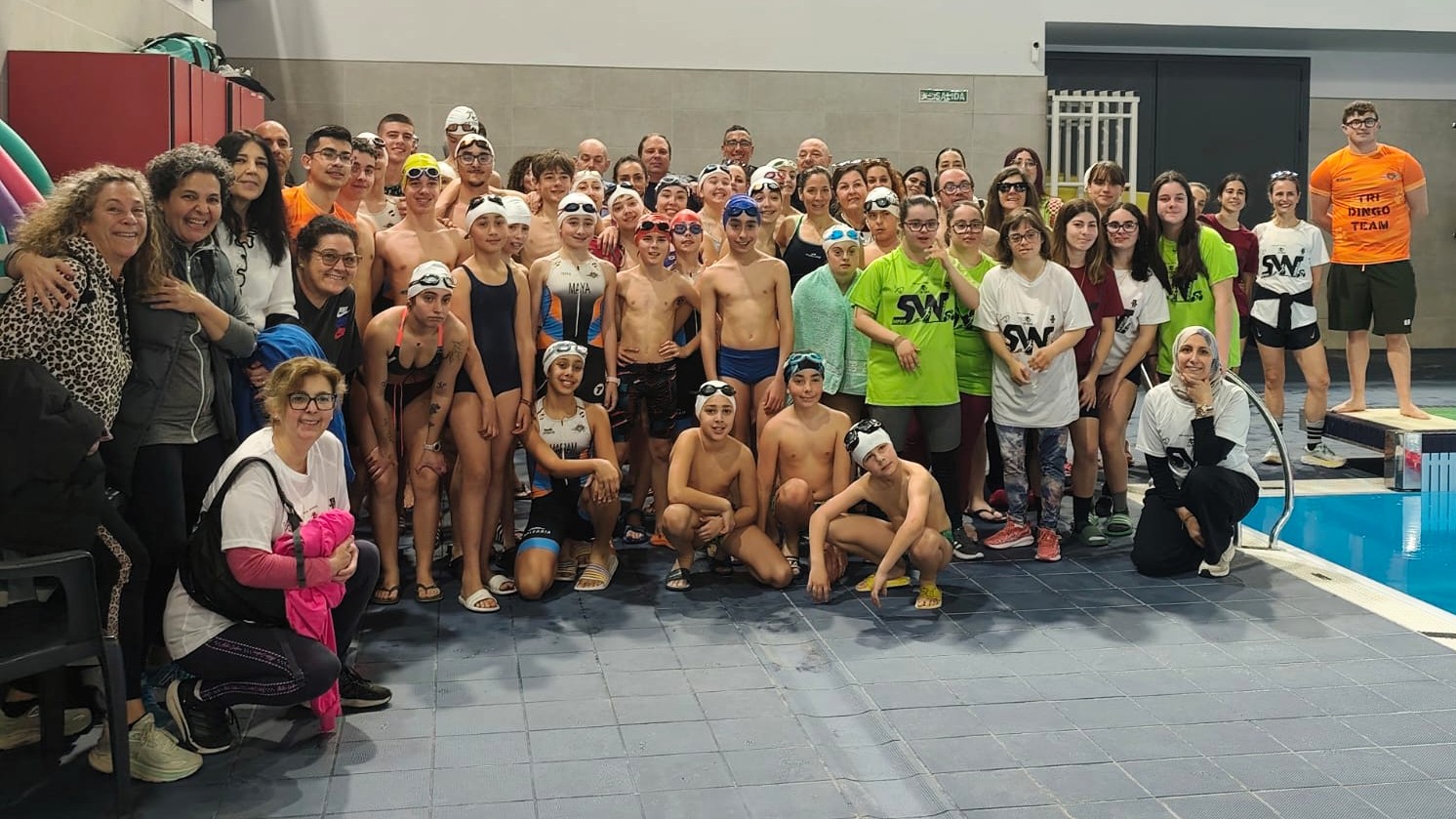 Más de 100 participantes en la segunda edición de la actividad de triatlón por el Día Internacional de la Mujer en Ceuta