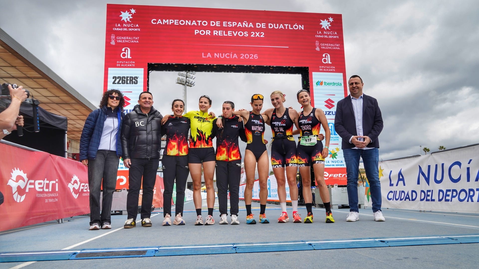 Diablillos de Rivas femenino y Peñota Dental masculino lideran la Liga Nacional de Duatlón tras las jornadas en “La Nucía, Ciudad del Deporte”