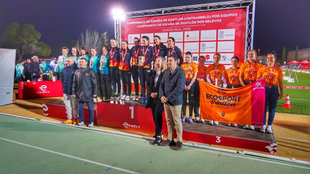 Diablillos de Rivas femenino y Peñota Dental consolidan su liderato la Liga Nacional de Duatlón tras la cuarta jornada en Ciudad Real