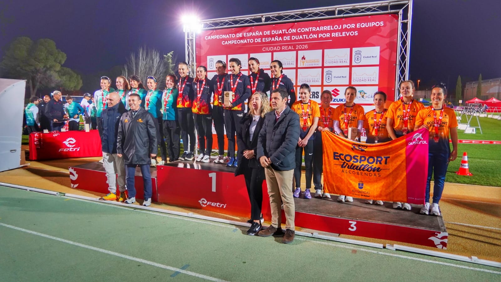 Diablillos de Rivas femenino y Peñota Dental consolidan su liderato la Liga Nacional de Duatlón tras la cuarta jornada en Ciudad Real