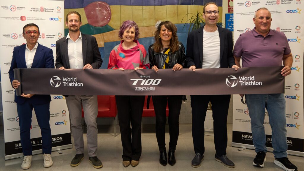 Navarra será por primera vez sede de la prueba internacional ‘Spain T100 Triathlon’