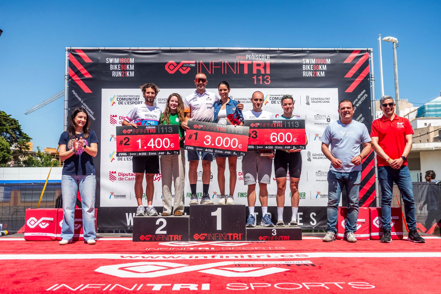 Elisabetta Curridori y Jordi Montraveta ganaron el Infinitri 113 Peñíscola 2026