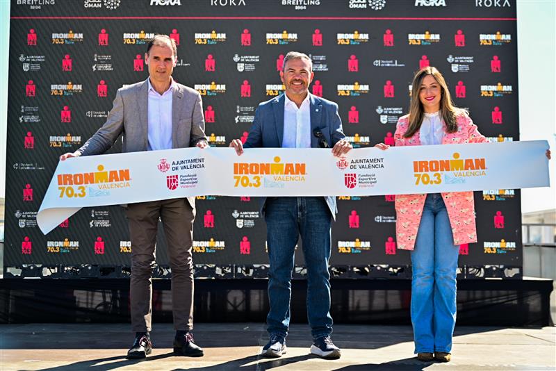 La ciudad de Valencia e IRONMAN amplían su colaboración con un nuevo acuerdo por tres años