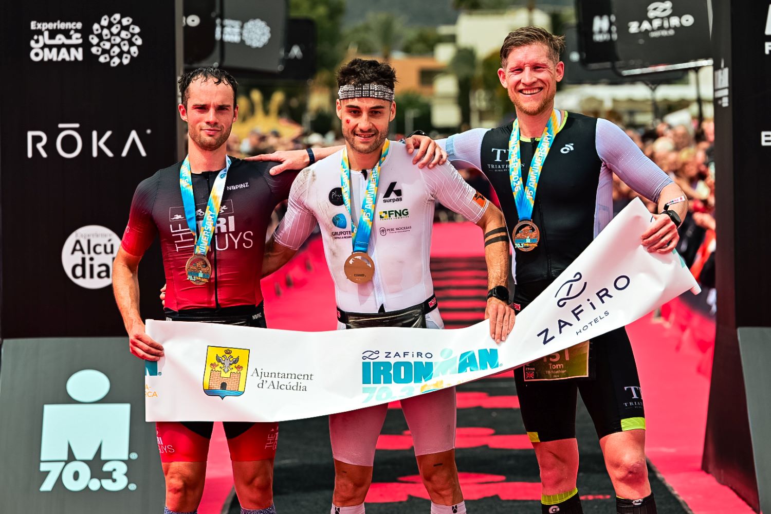 El español Jaume Florit y la irlandesa Aisling Wyer ganan el Zafiro IRONMAN 70.3 Alcúdia-Mallorca