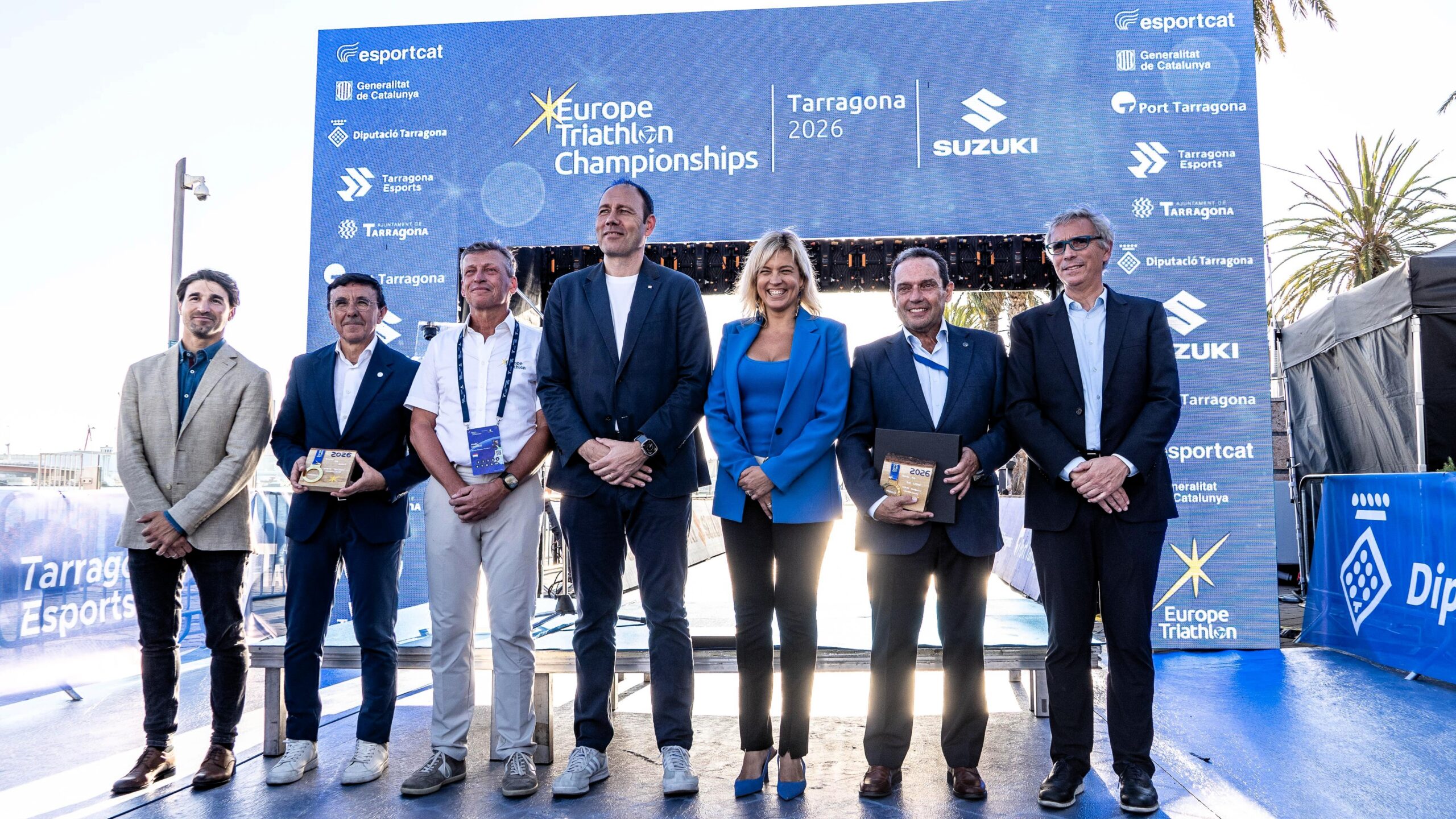 Inaugurado oficialmente el Campeonato de Europa de Triatlón 2026 que arranca mañana