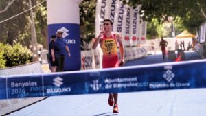 Oro para Jonay Álvarez y plata para Marina Muñoz en el Campeonato de Europa de Acuatlón de Banyoles 2026