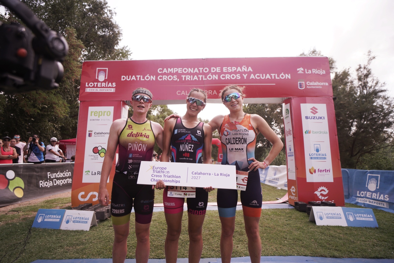Alba Nuñez y Eneko de Castro ganan el Campeonato de España de Triatlón Cros 2026 en Calahorra