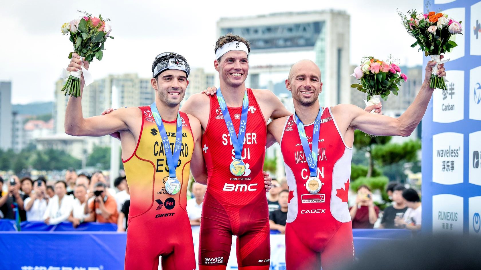 David Cantero, plata en Weihai, y Edu Blanco , bronce en los Juegos Mediterráneos