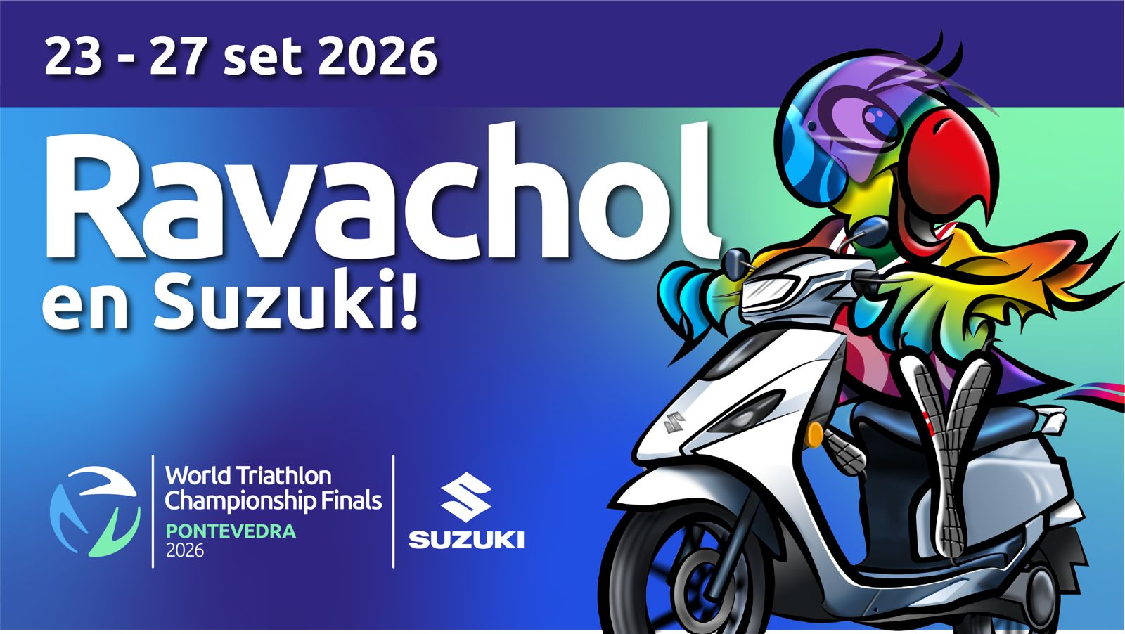 Ravachol se sube en una Suzuki para la Gran Final de las Series Mundiales
