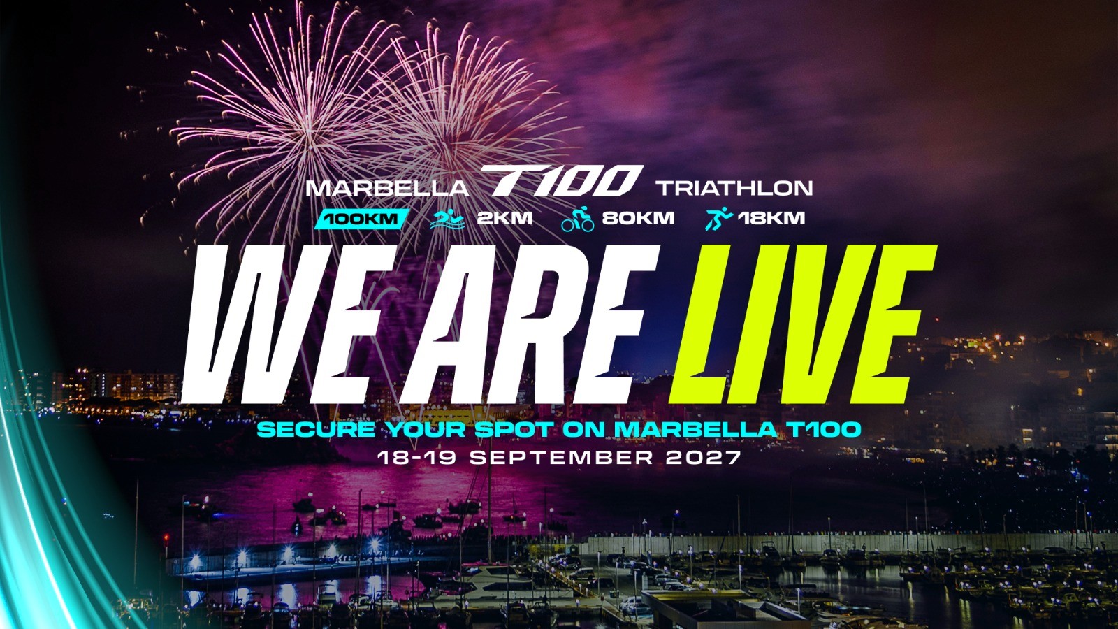 Abiertas las inscripciones para el Marbella T100 Triathlon 2027