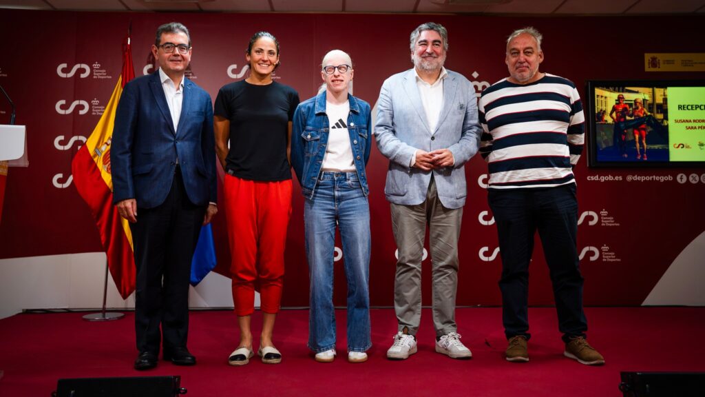 El CSD recibe a Susana Rodríguez tras su octavo título mundial