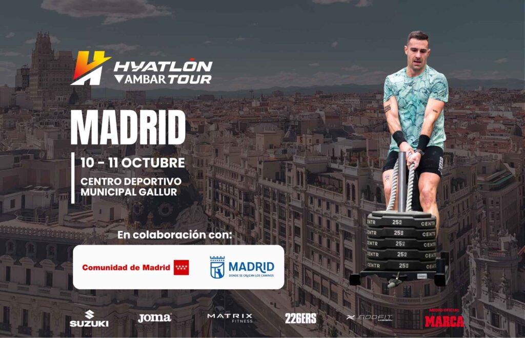 Madrid presenta el HYATLÓN Ámbar Tour, que arranca este fin de semana en Gallur
