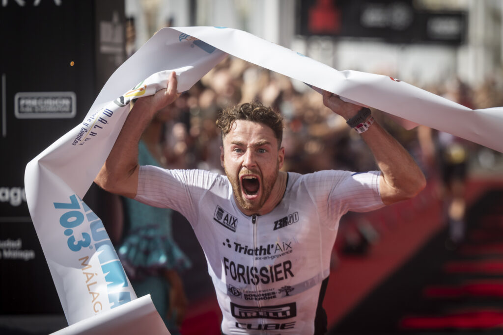 El francés Felix Forissier se proclama vencedor del IRONMAN 70.3 Málaga y Mikel Arrasate acaba cuarto