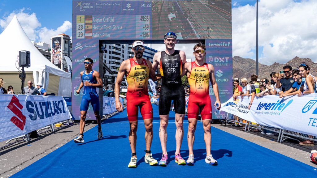 Chente Hernández y Jarno Pousada, plata y bronce en la Copa de Europa de Tenerife